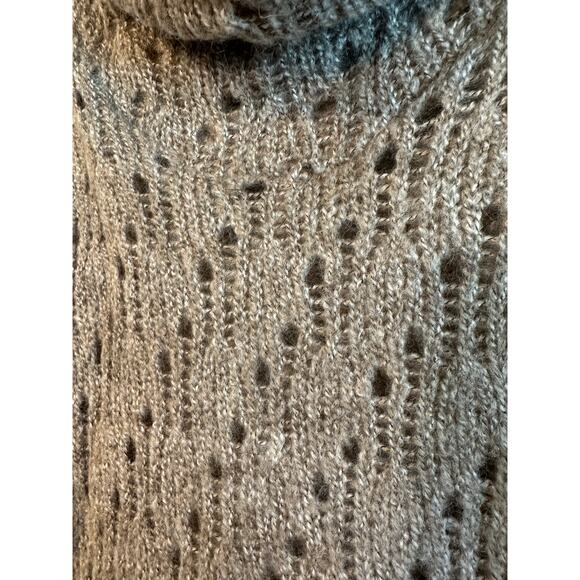 🌴 Mono B Lightweight Brown Mock Turtleneck Sweater, EUC, Size Medium - Picture 2 of 5